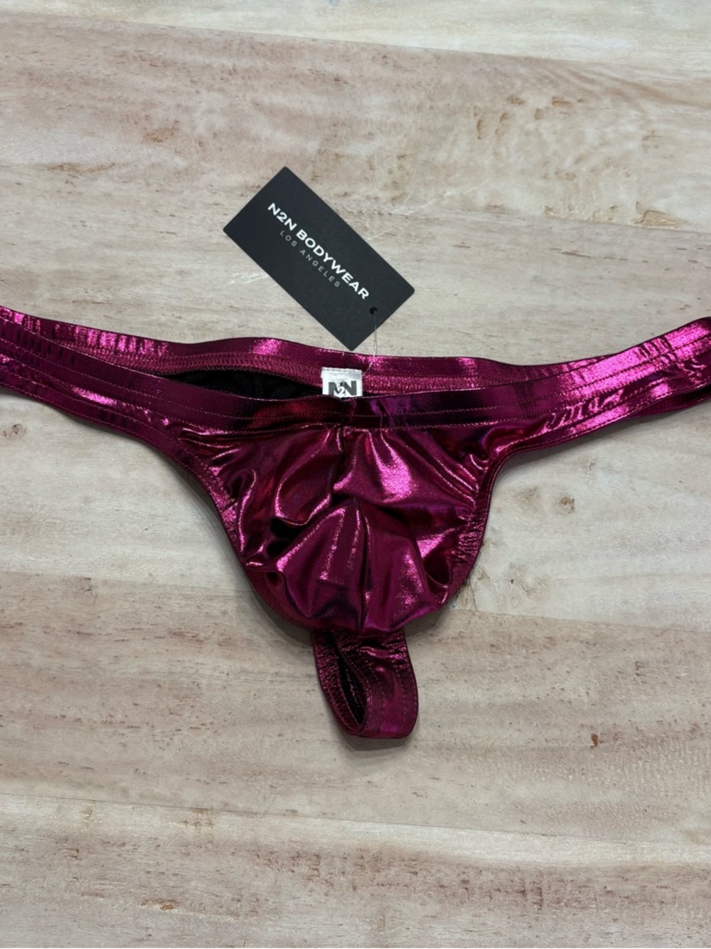 N2N BODYWEAR Body Gloss Maverick Thong Swimsuit